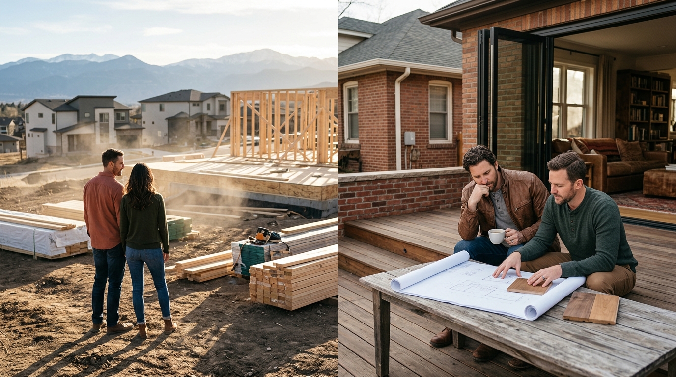 New Home Construction vs. Remodeling: Denver Comparison