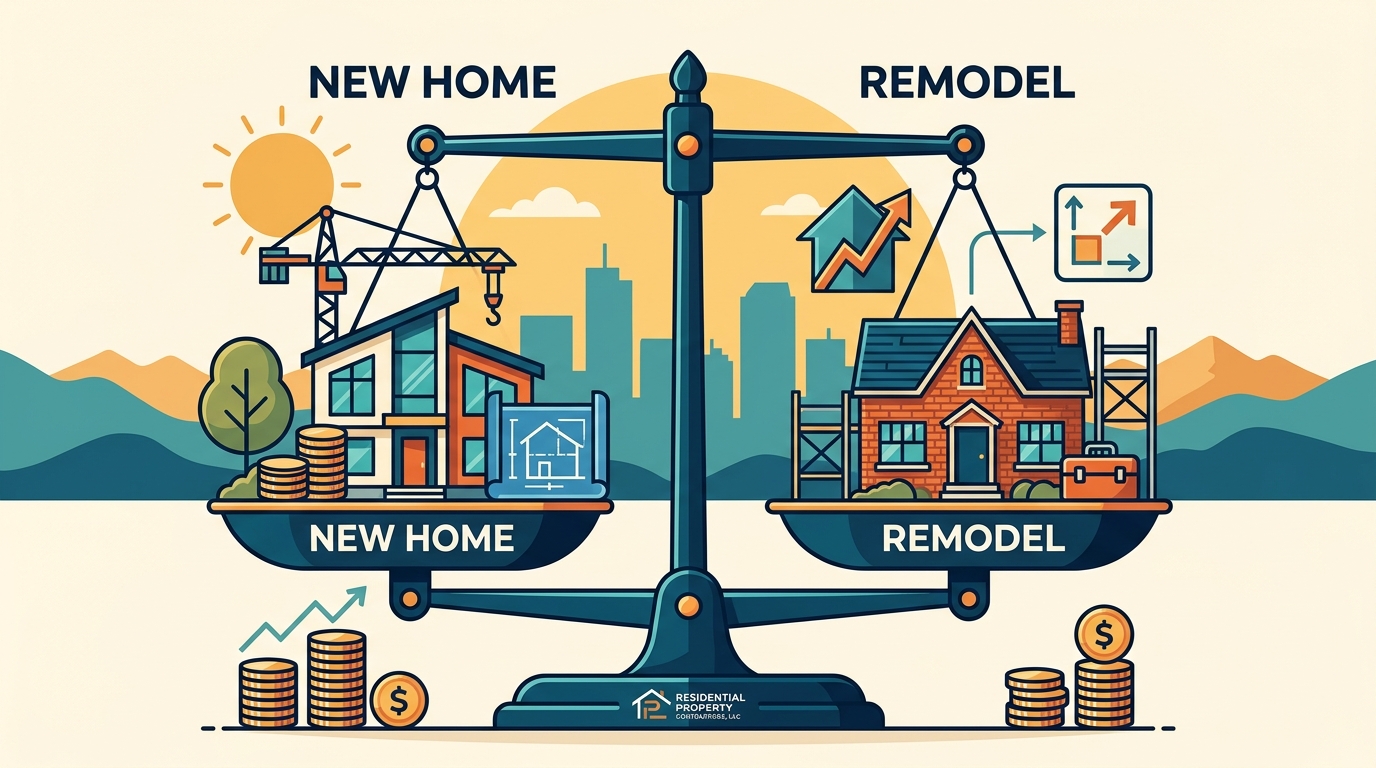 New Home Construction vs. Remodeling: Denver Comparison