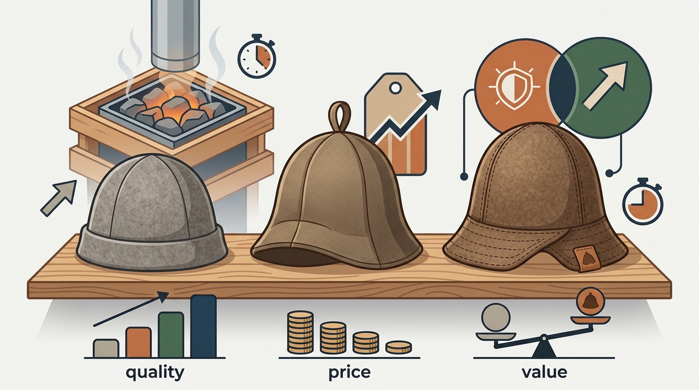 Natural Sauna Hat Pricing and Value Comparison Guide