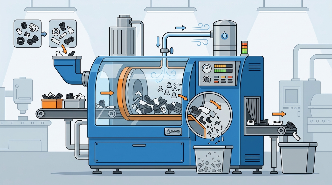 Operating a Cryogenic Deflashing Machine: Step-by-Step Guide
