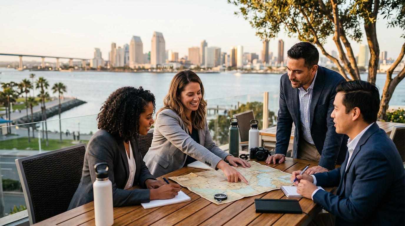 Choosing a Scavenger Hunt or Team-Building Tour in San Diego