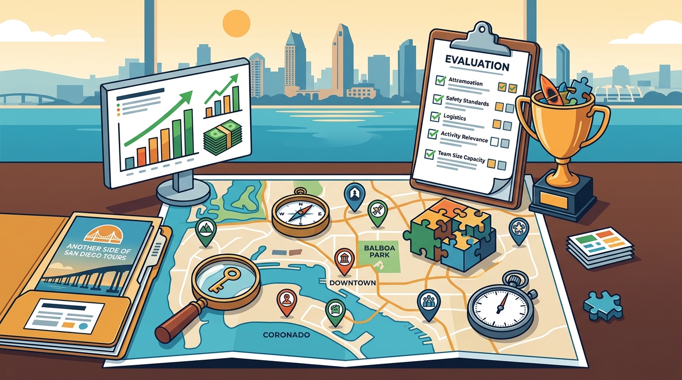 Choosing a Scavenger Hunt or Team-Building Tour in San Diego
