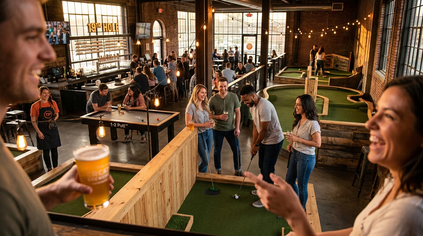 What is Tipsy Putt? The Ultimate Guide to Mini Golf & Sports Bar