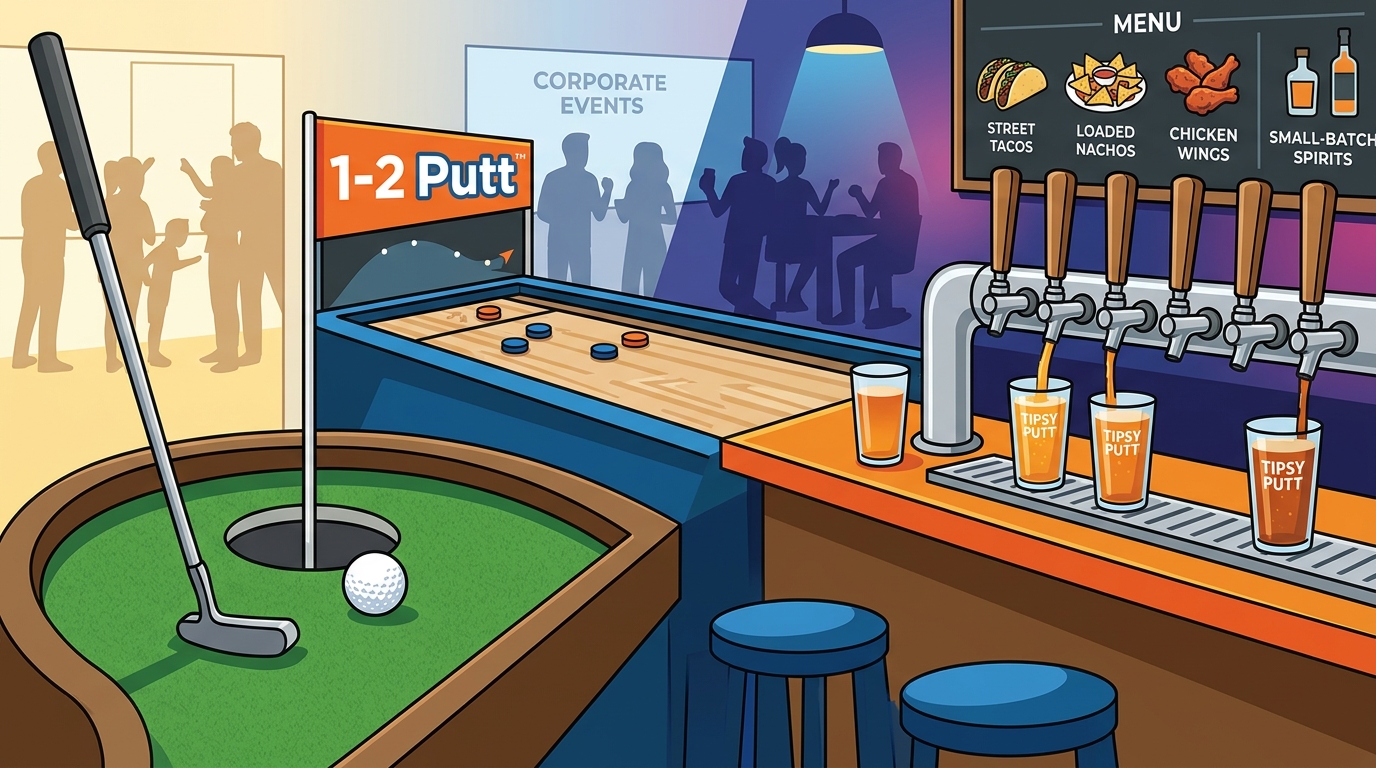What is Tipsy Putt? The Ultimate Guide to Mini Golf & Sports Bar