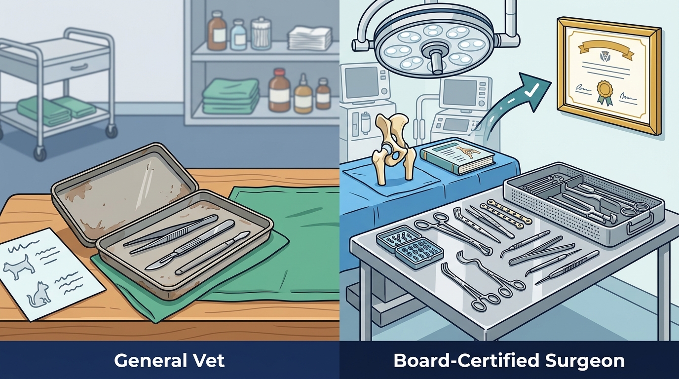 General Vet vs. Board-Certified Surgeon: When to Refer
