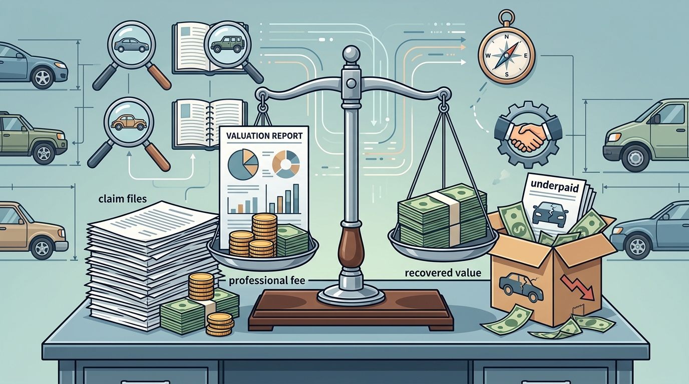 Pre-Loss ACV Valuation Costs and Pricing Comparison for Claims