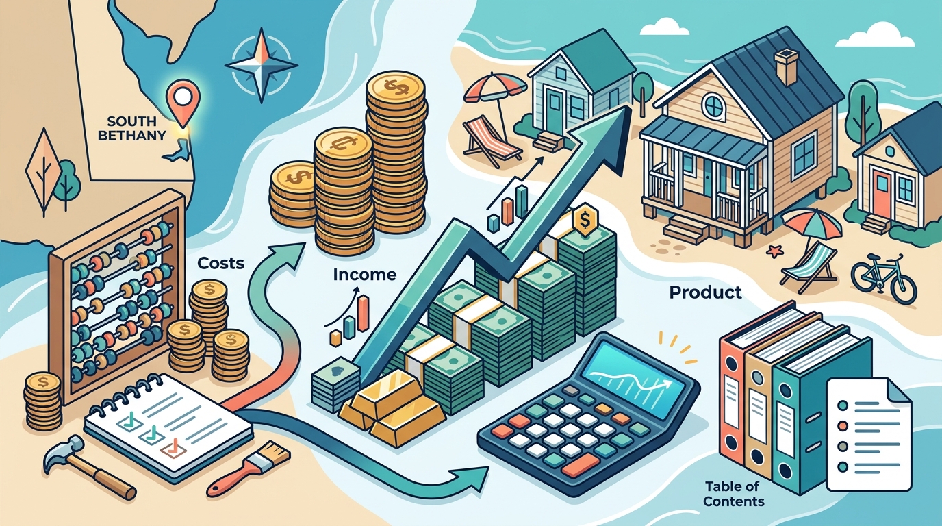 South Bethany Vacation Rental ROI: Costs, Income & Investment