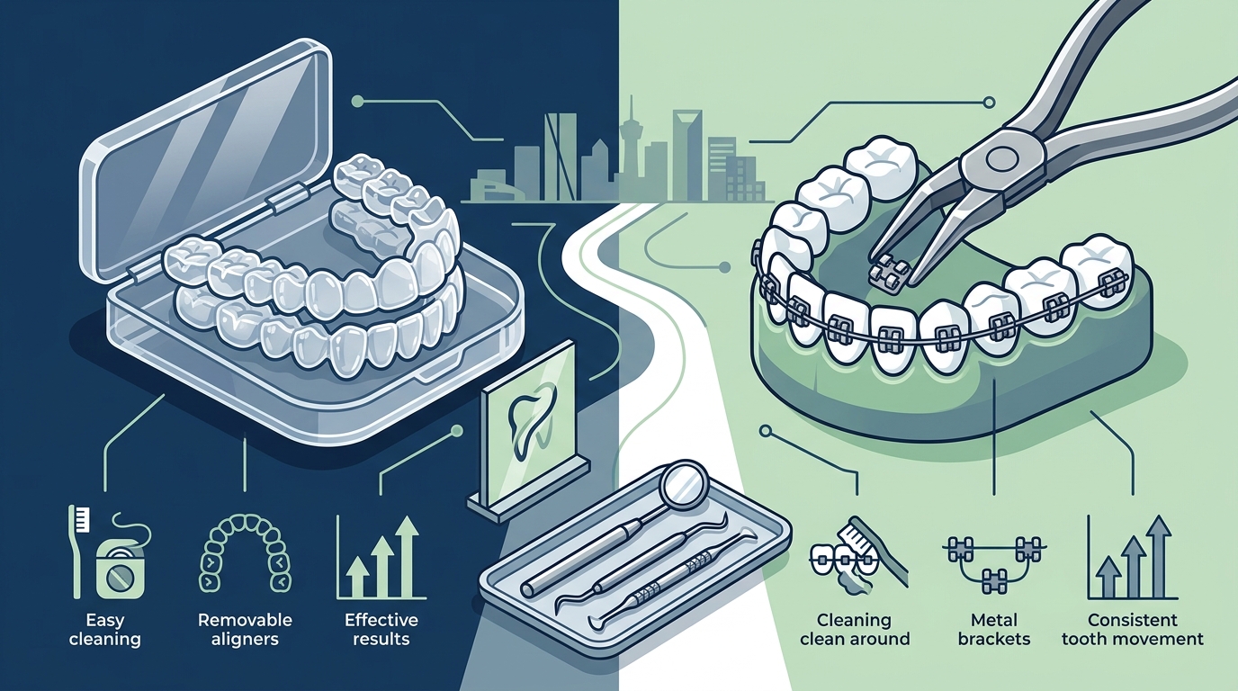 Invisalign vs. Traditional Braces: NE Calgary Orthodontics Guide