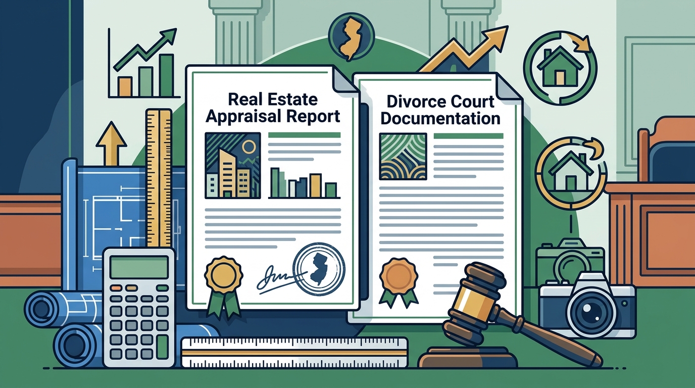 Divorce Appraisals in New Jersey: Court-Ready Valuations