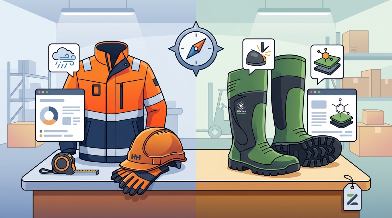 Workwear Comparison: Helly Hansen vs. Bekina Safety Gear