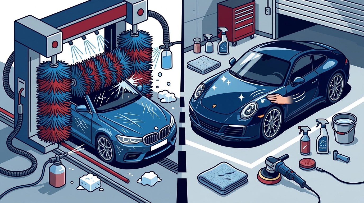 Auto Detailing vs. Car Wash: Which Protects Your Paint?