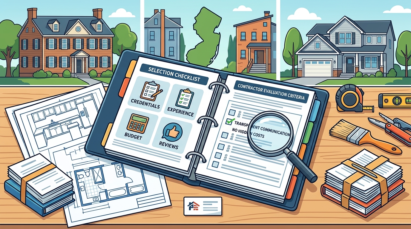 Choosing the Best NJ Home Remodeling Contractor