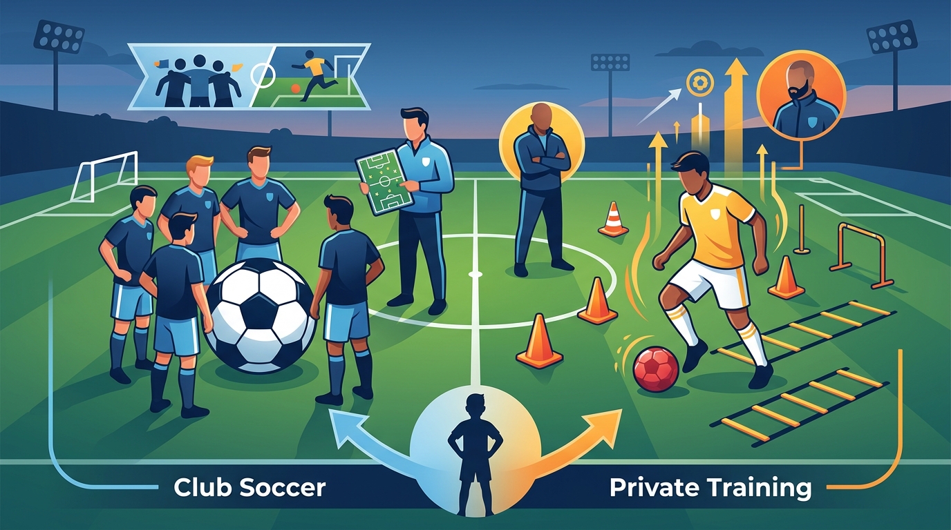 Club Soccer vs. Private Training: Which Path Wins?