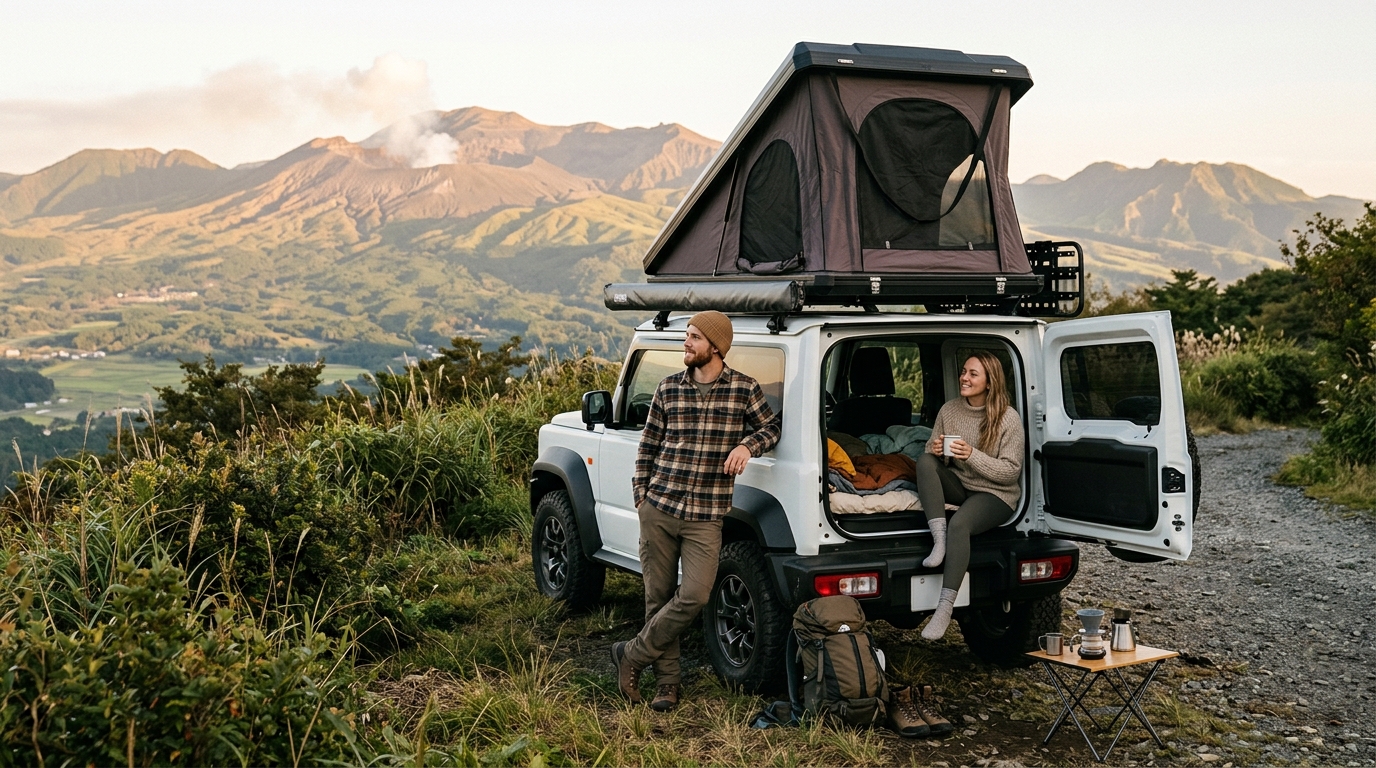 Renting a 4x4 Camper Van in Fukuoka for Kyushu Adventures