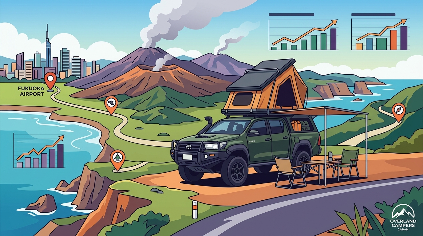 Renting a 4x4 Camper Van in Fukuoka for Kyushu Adventures