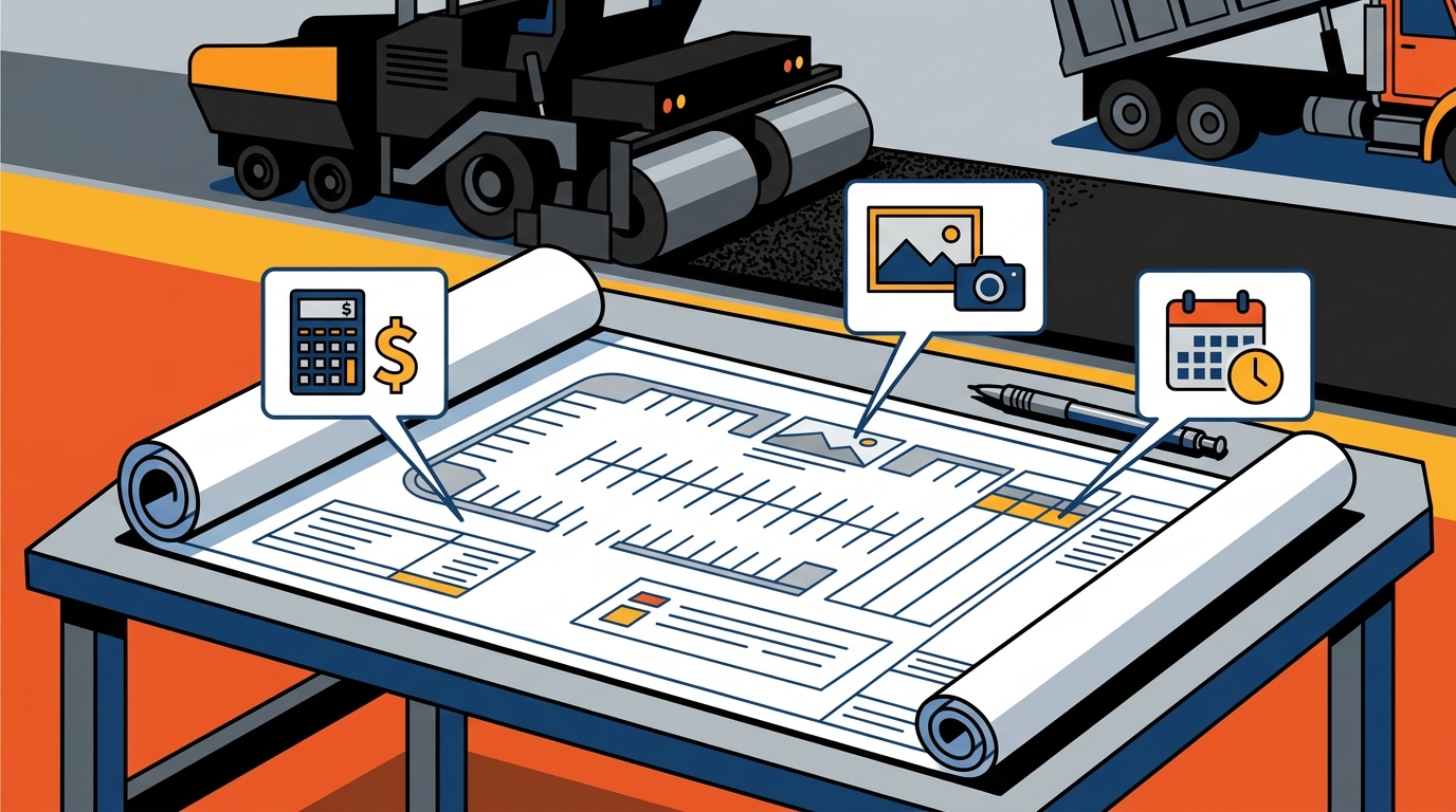 Selecting the Right Pavement Proposal Software Features for Your