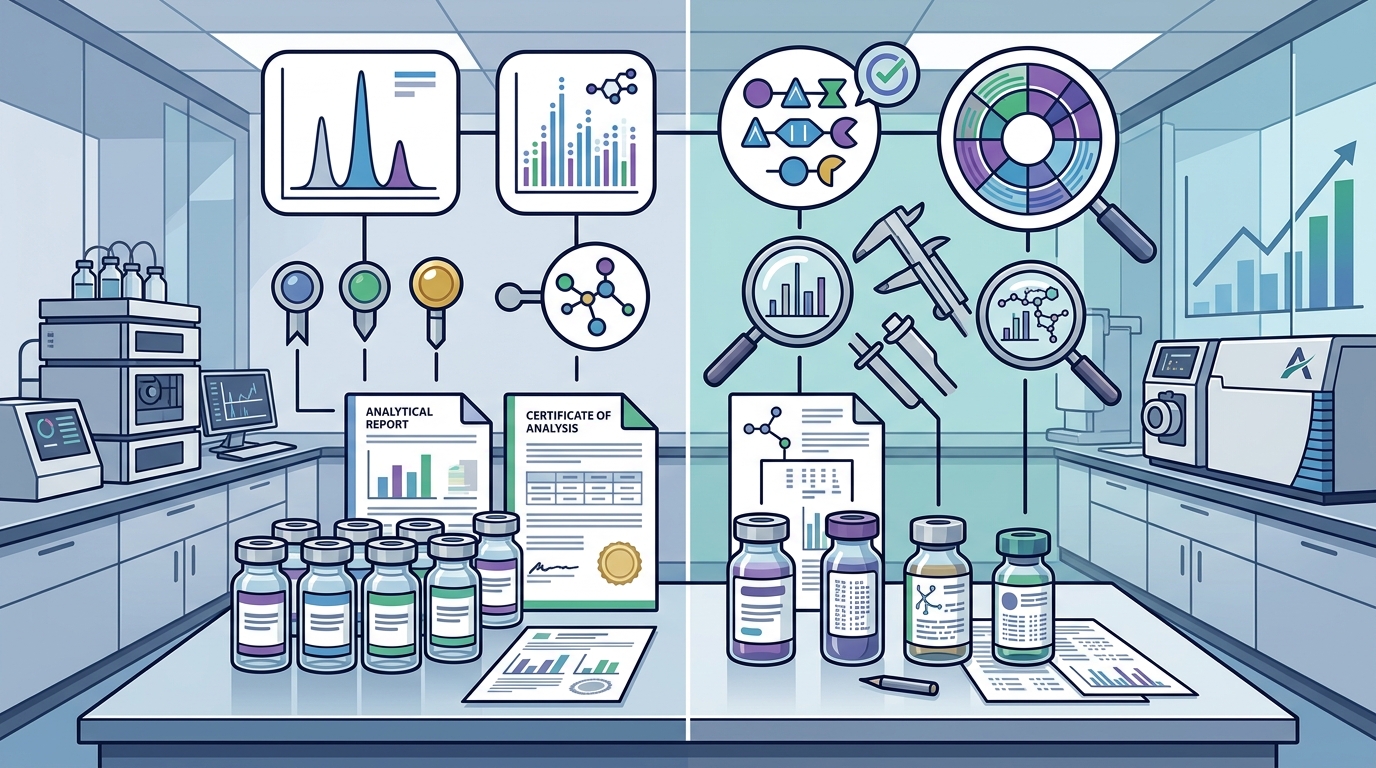Custom vs Catalog Peptide Reference Materials: Quality Specs