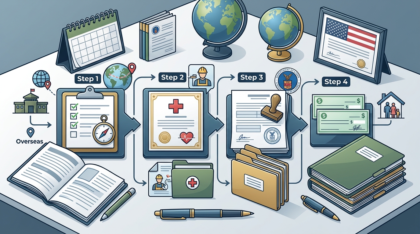 Step-by-Step Guide to Filing a Defense Base Act Claim