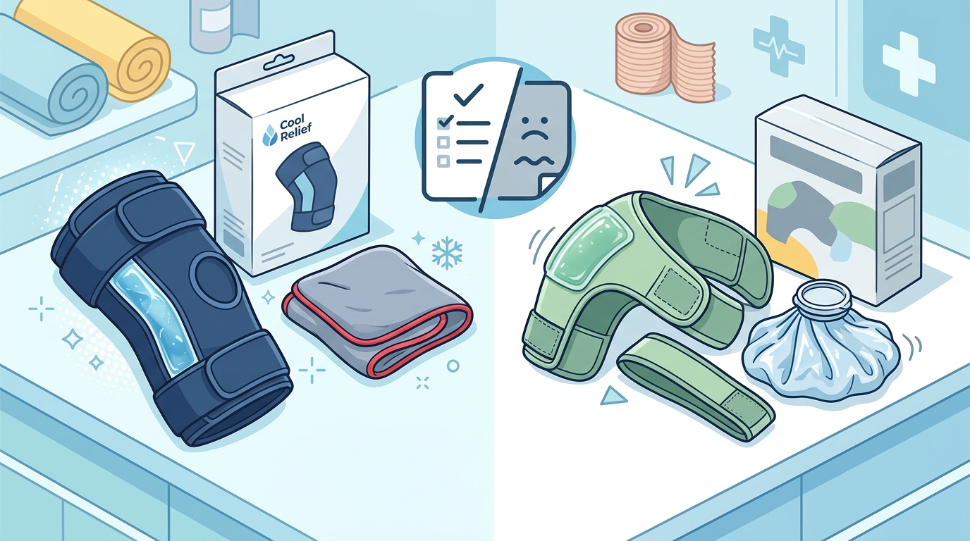 Hypoallergenic Compression Ice Wraps: Brand Comparison for Pain