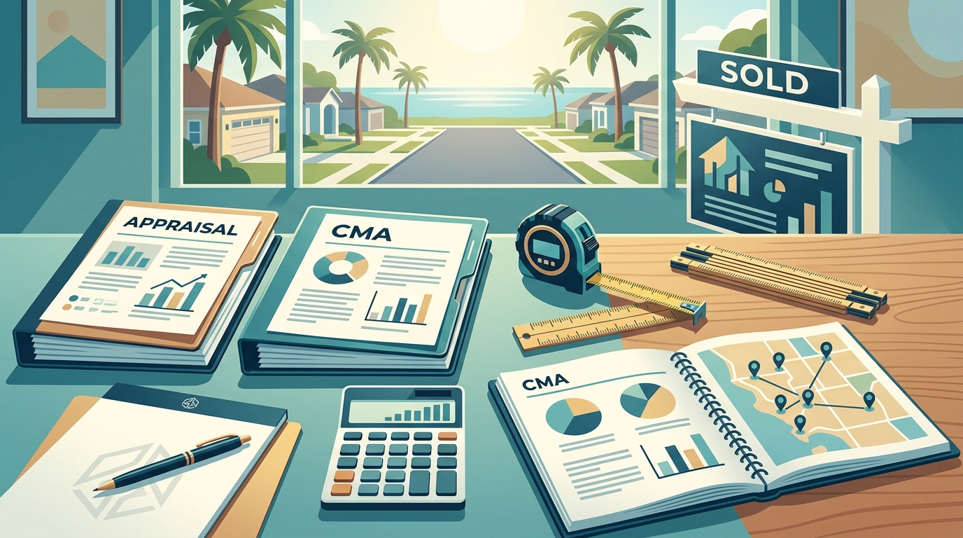 Sarasota Real Estate: Comparing Appraisal vs. Agent Pricing