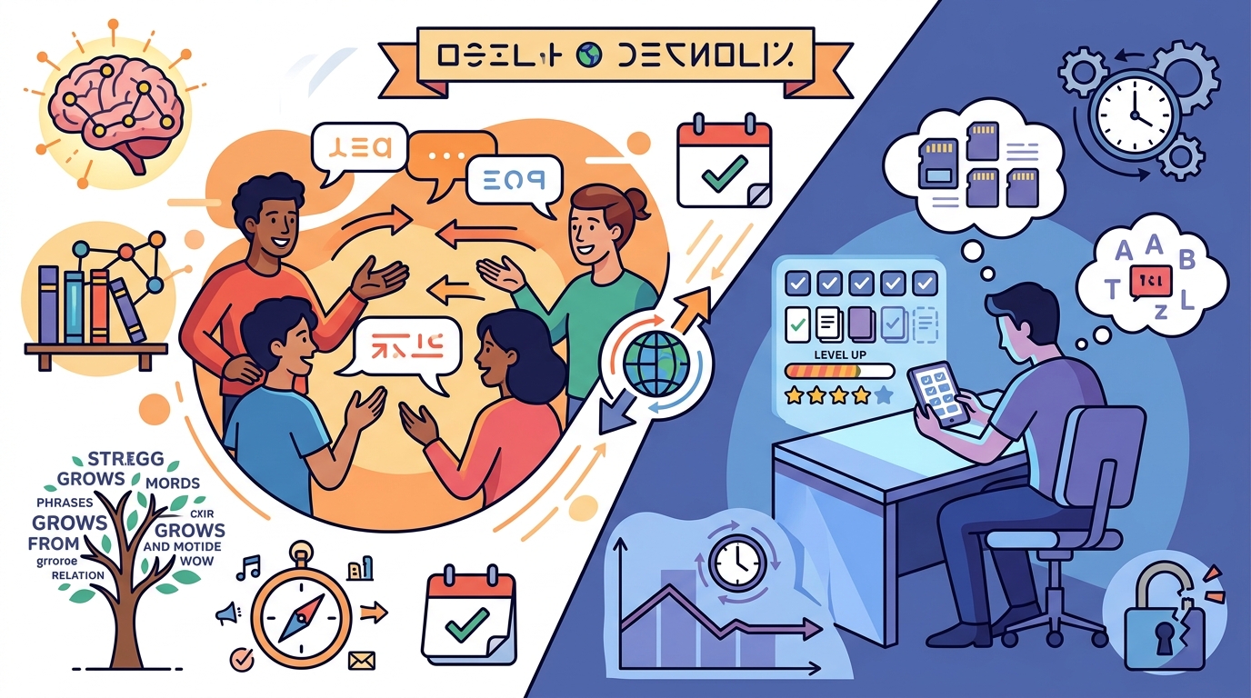 Why Community-Based Spanish Learning Beats Apps in 2026