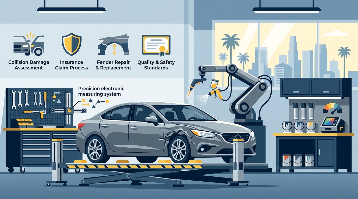 Choosing the Right Auto Body Shop in Los Angeles: A 2026 Guide
