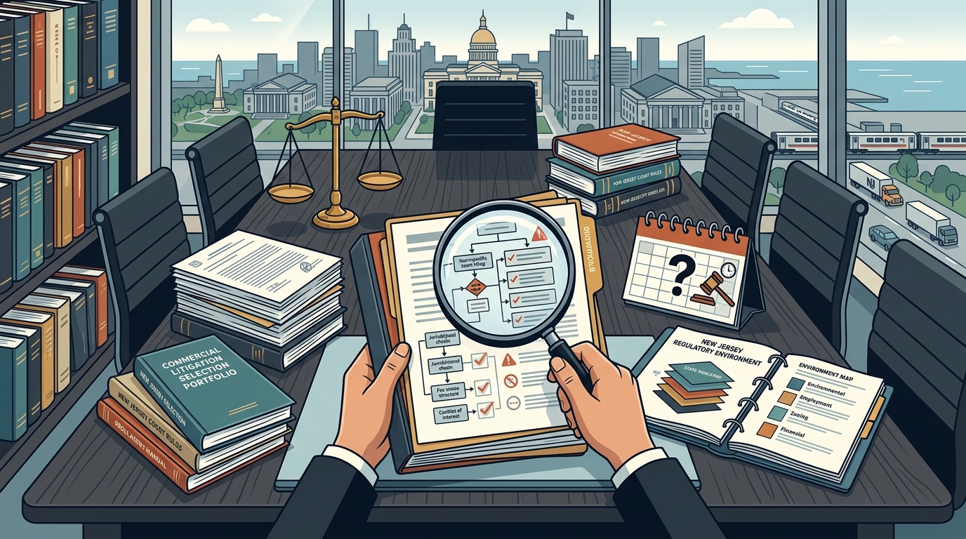 Common Pitfalls When Hiring Commercial Litigation Attorneys inNJ