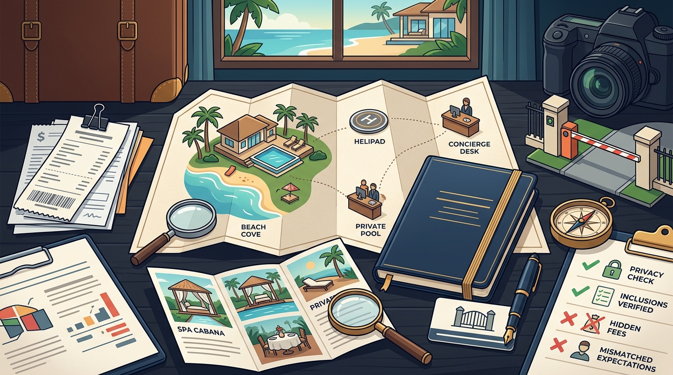 Common Mistakes When Booking a Private Resort and How to Avoid