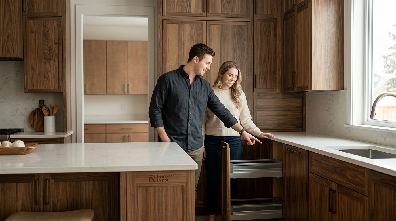 Custom Cabinets vs. Stock: Remodel Depot Comparison