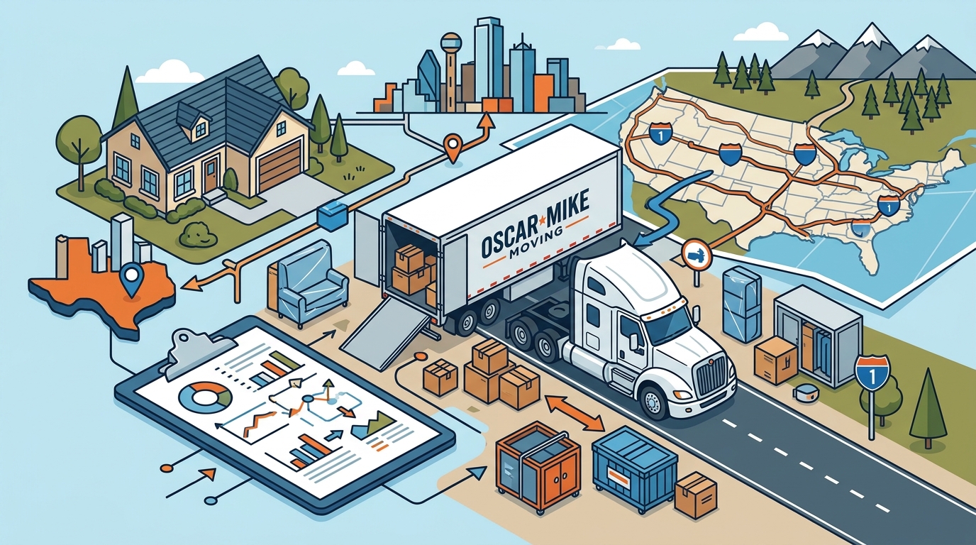 Long-Distance Moving in Dallas: Expert Guide & Estimates
