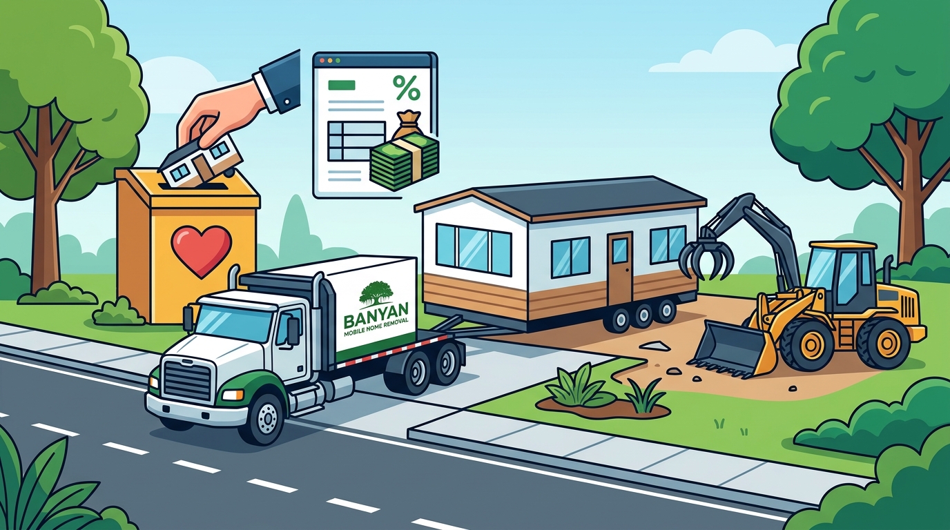 Free Mobile Home Removal: Donate for Tax Benefits