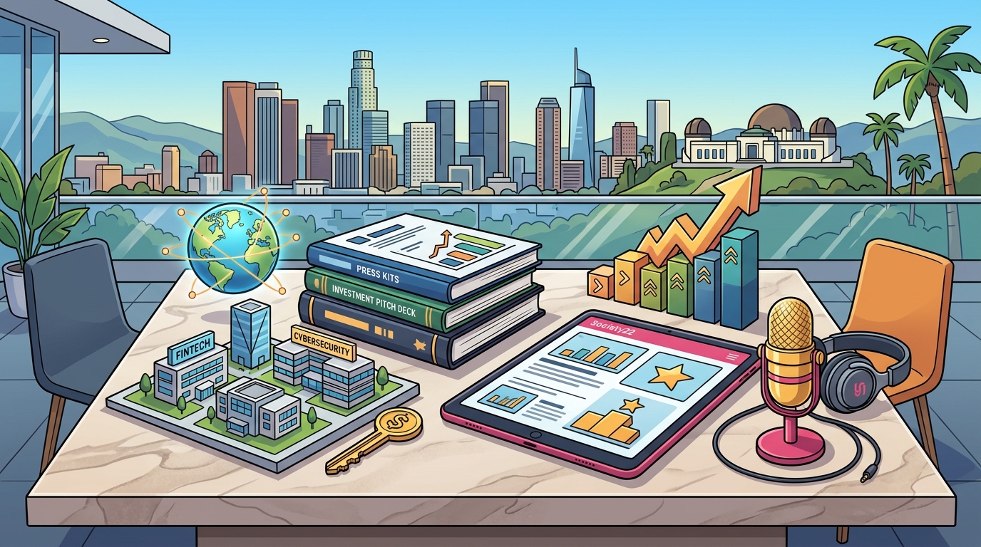 Tech PR in Los Angeles: How Society22 Drives B2B Growth