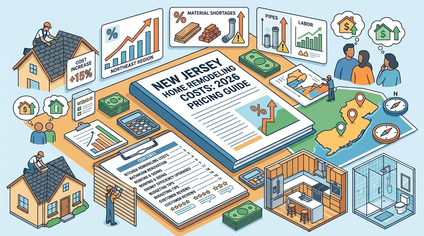 New Jersey Home Remodeling Costs: 2026 Pricing Guide