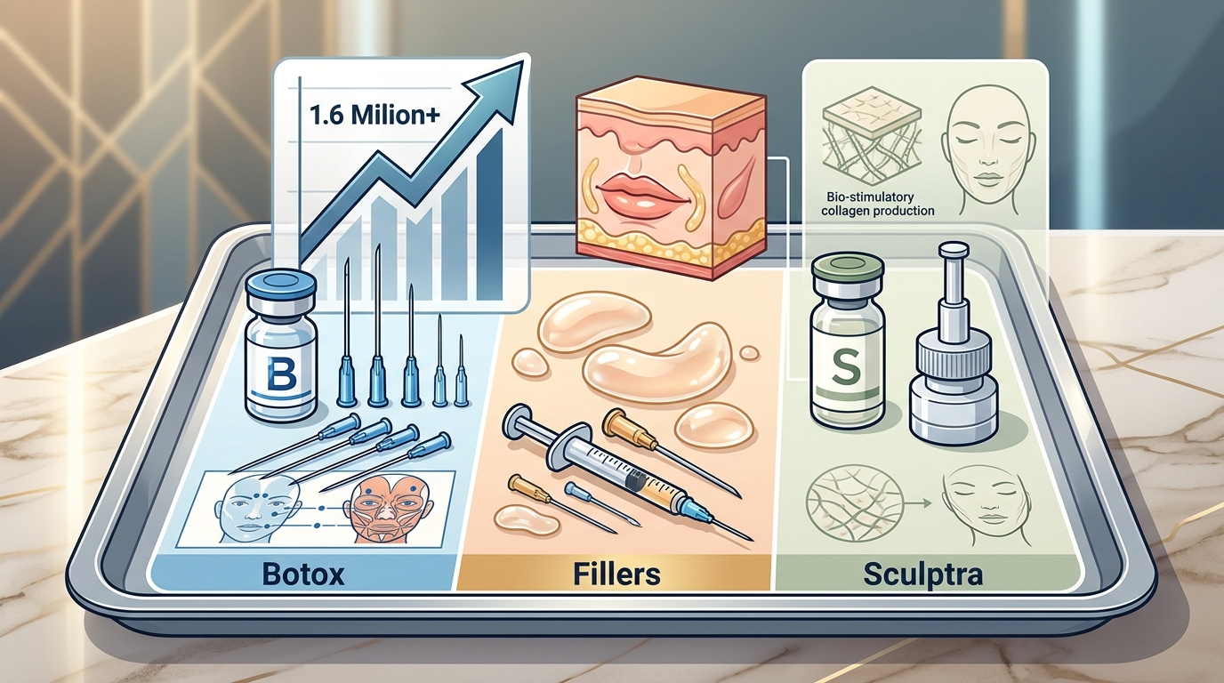 Botox vs. Fillers vs. Sculptra: Which Anti-Aging Treatment Is?