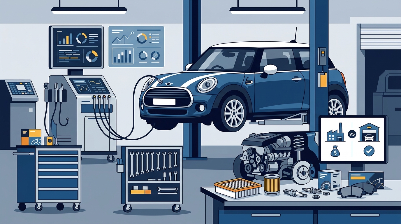 Mini Cooper Scheduled Maintenance in North Miami Beach: Dealer