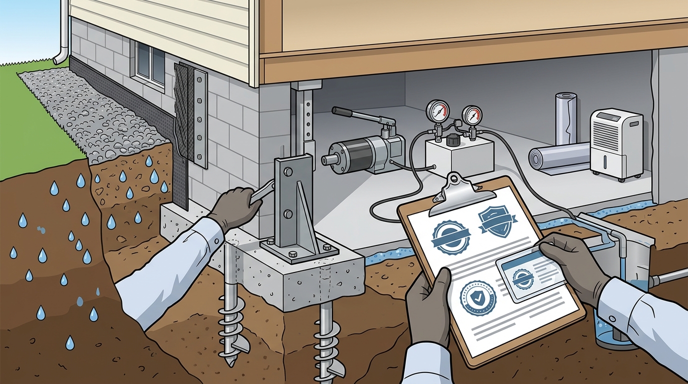 Essential Certifications for Foundation Repair Contractors