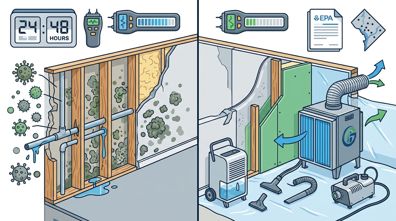 Comprehensive Mold Remediation & Inspection Services in DC, MD,