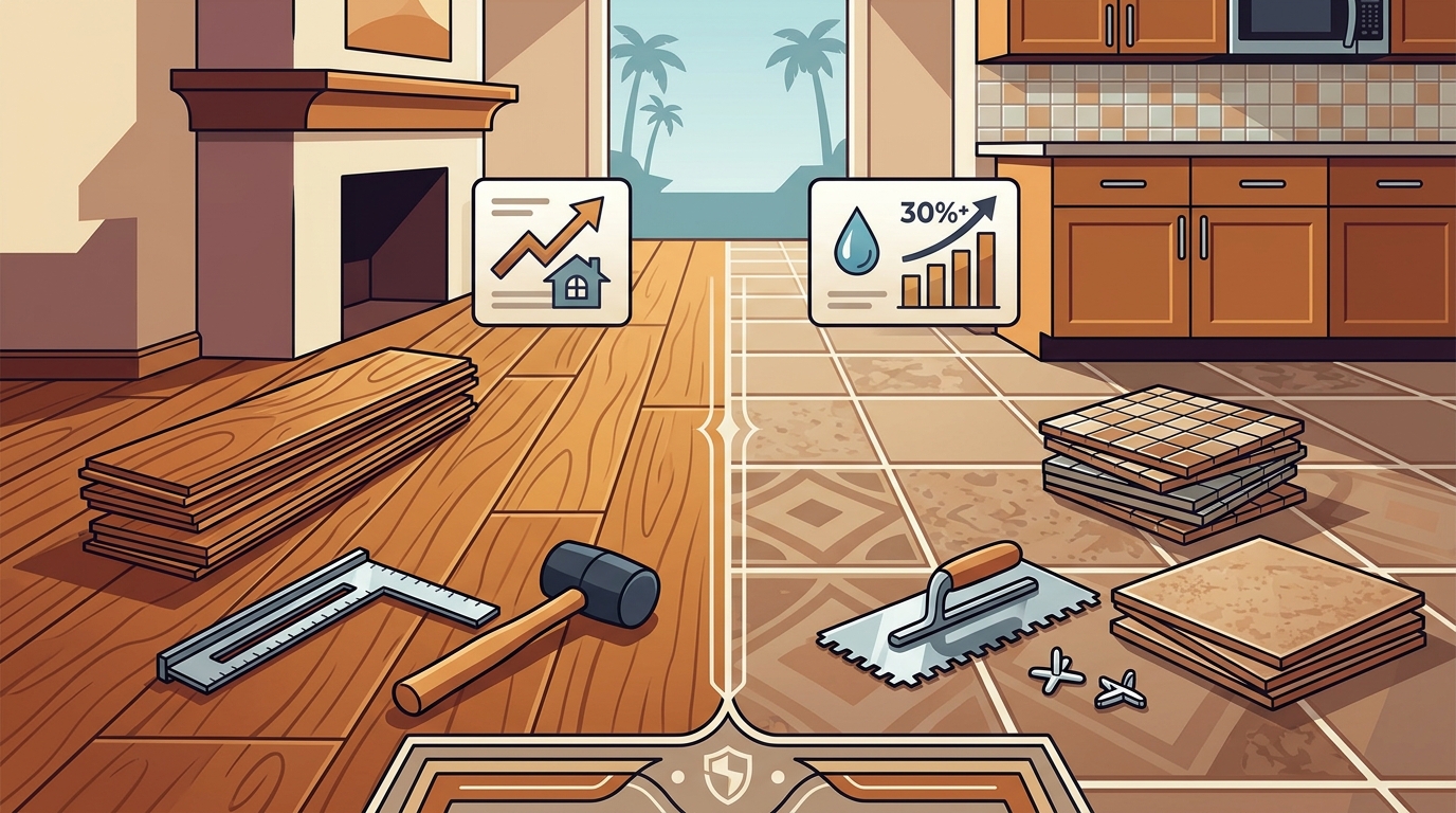 Flooring vs Tile Installation: Which Is Right for Your Home?