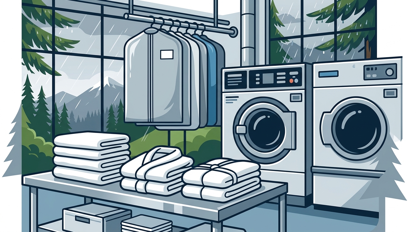 Shoreline WA Commercial Laundry Services for Hotels and Spas