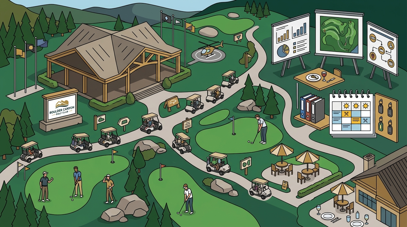 Corporate Golf Outings in the Black Hills: Boulder Canyon Guide