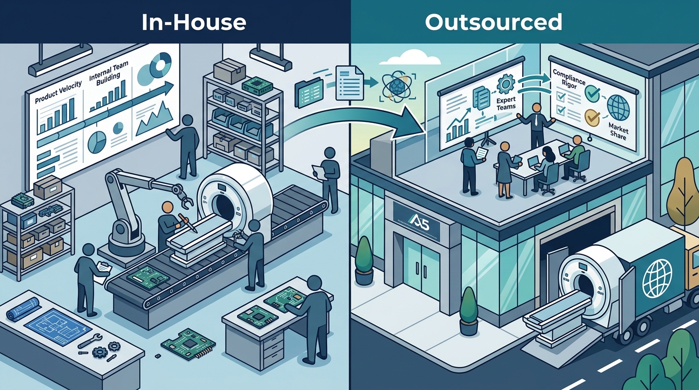 In-House vs. Outsourced Medical Device Engineering: A Strategic
