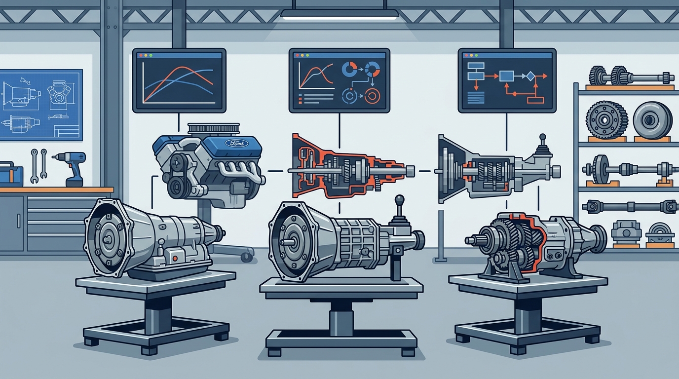 Ford Transmission Options: Choosing the Right Gearbox for Your V