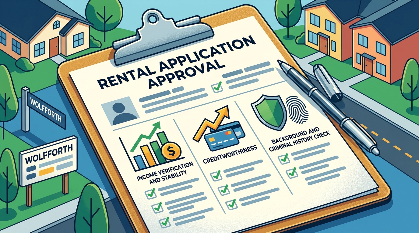 Wolfforth Rental Approval Standards: Credit, Income & Background