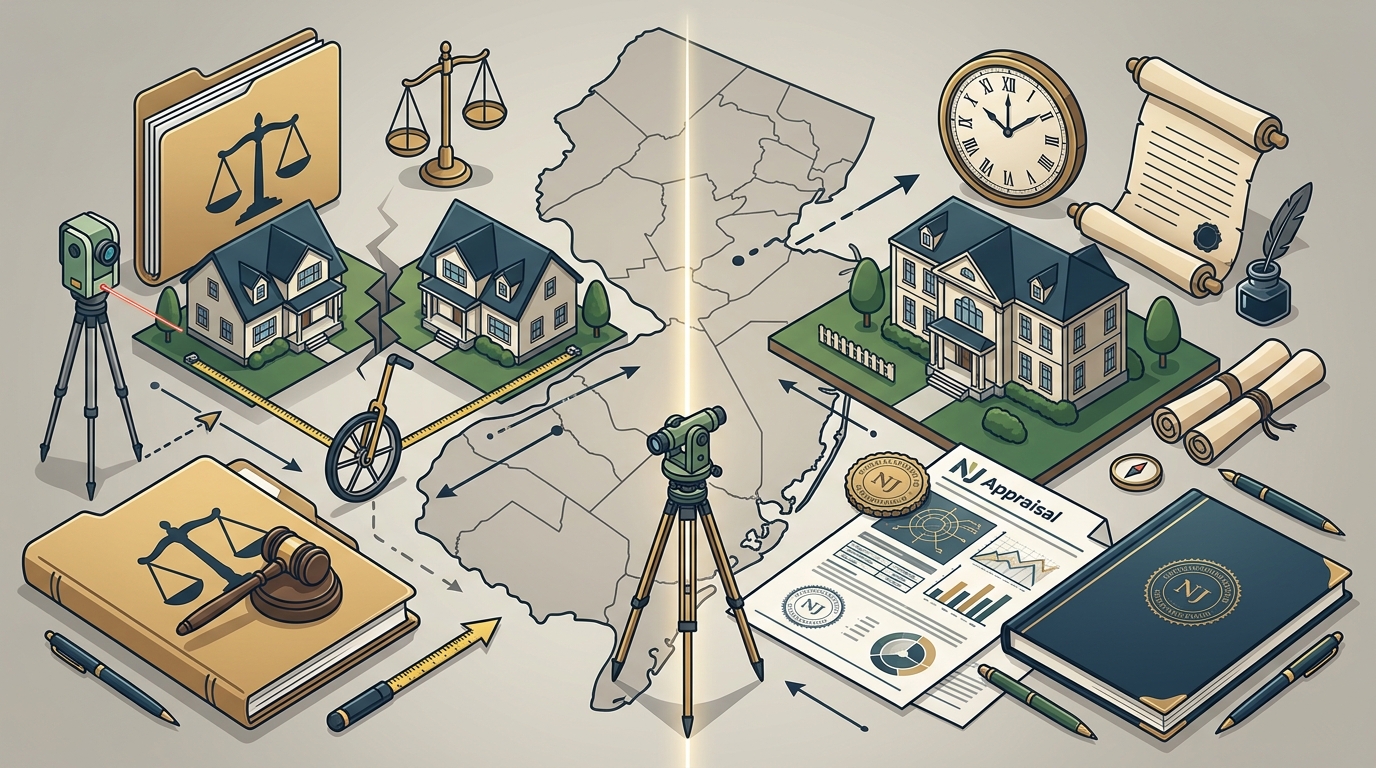 Divorce vs. Estate Appraisals: Key Differences in NJ