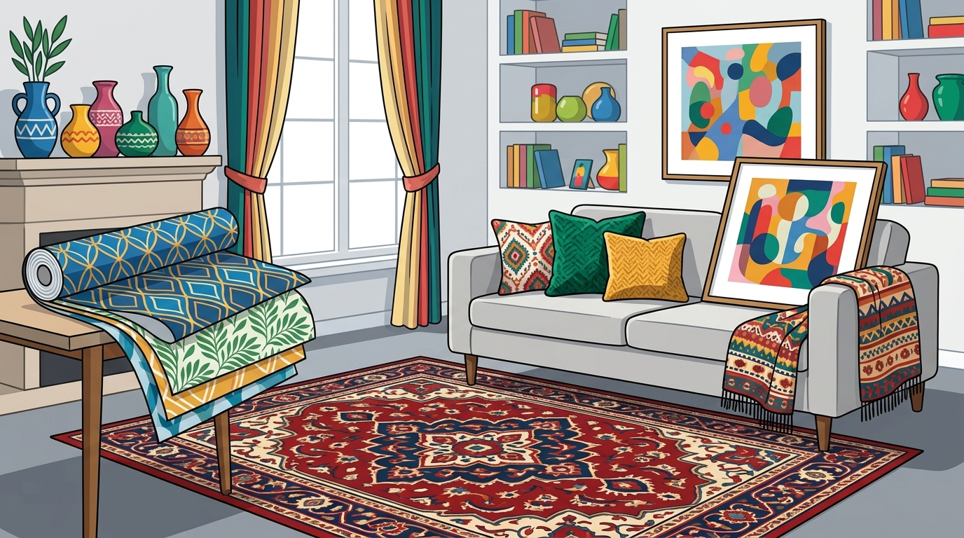 Budget-Friendly Color Solutions for Home Decor Without Painting