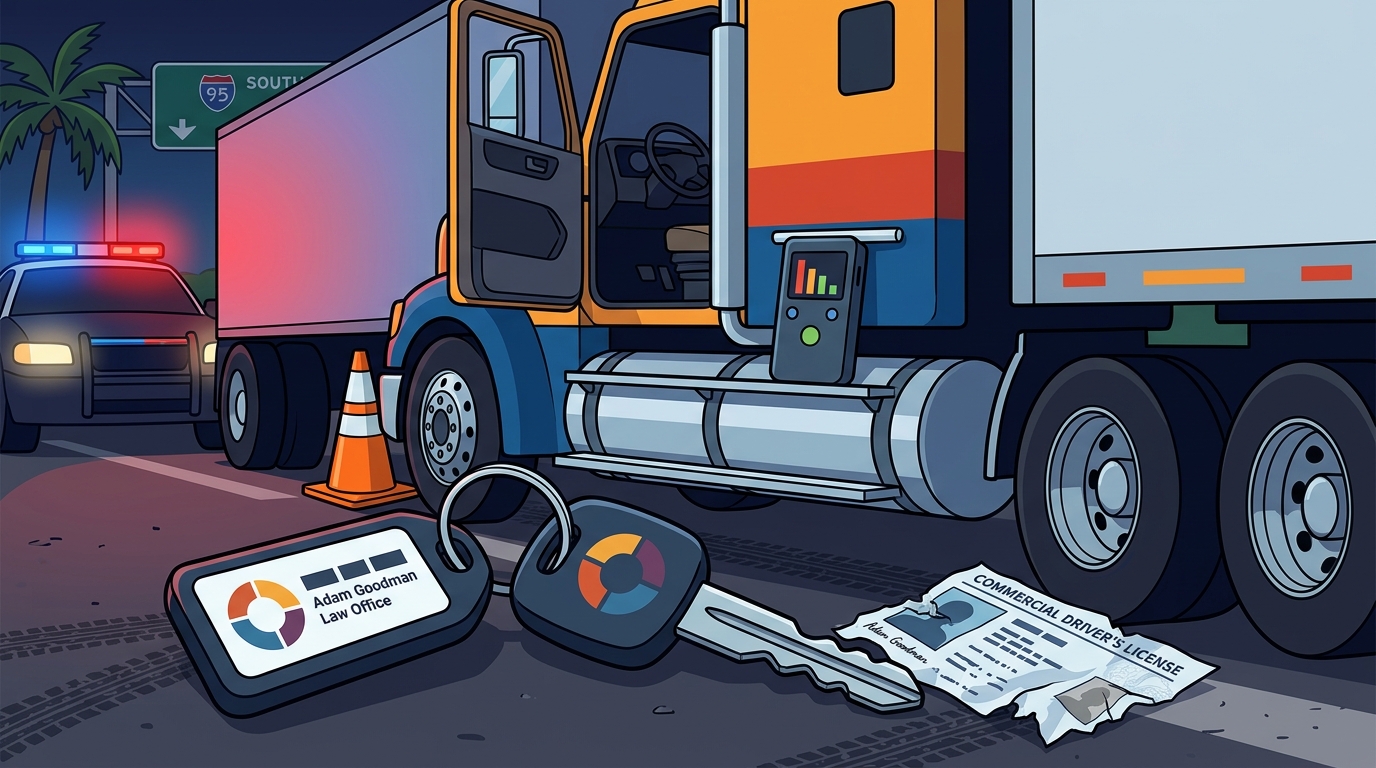 Fight a DUI Charge in Florida as a CDL Holder