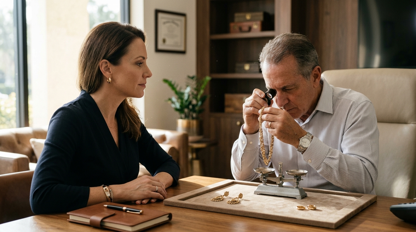 Common Valuation Mistakes When Selling Gold Jewelry in Palm Beac