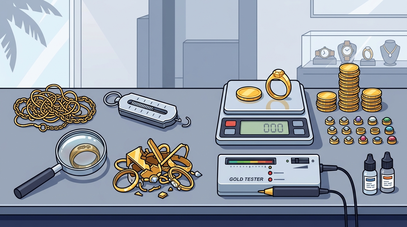 Common Valuation Mistakes When Selling Gold Jewelry in Palm Beac