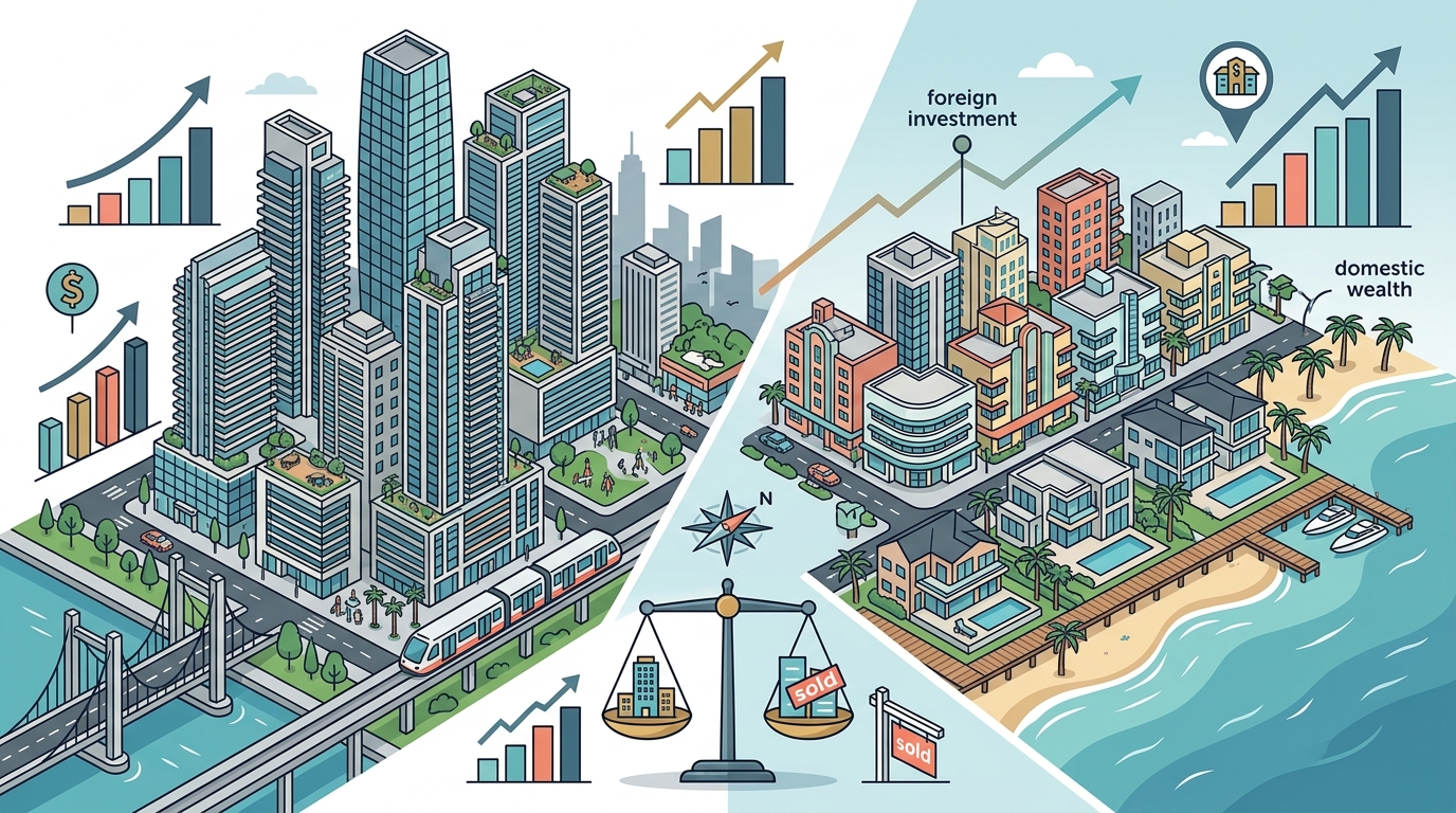 Comparing Miami Real Estate Markets: Brickell vs. Miami Beach