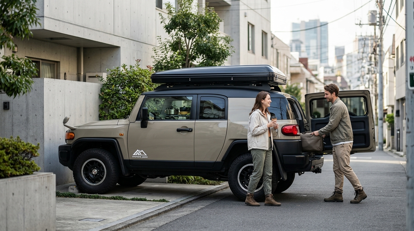 Real Results From Picking Up a Camper Van in Central Tokyo